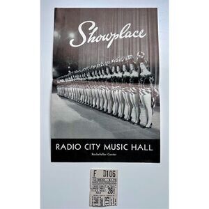 1959 New York City Radio City Music Hall Program-David Niven Shirley MacClain